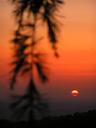 We arrived for a beautiful sunset over the Kangra Valley.